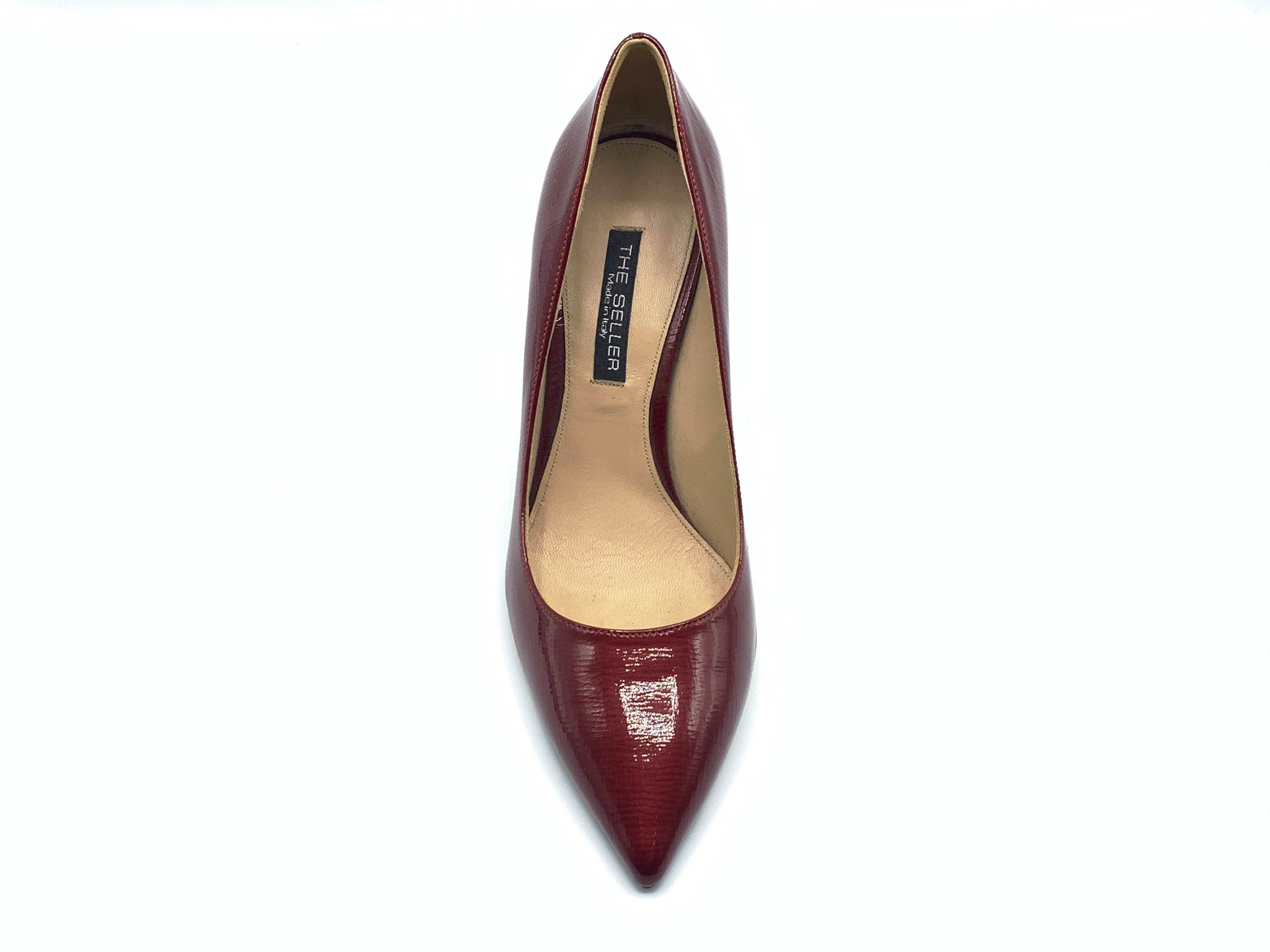 The Seller - S9129 (Red Patent)